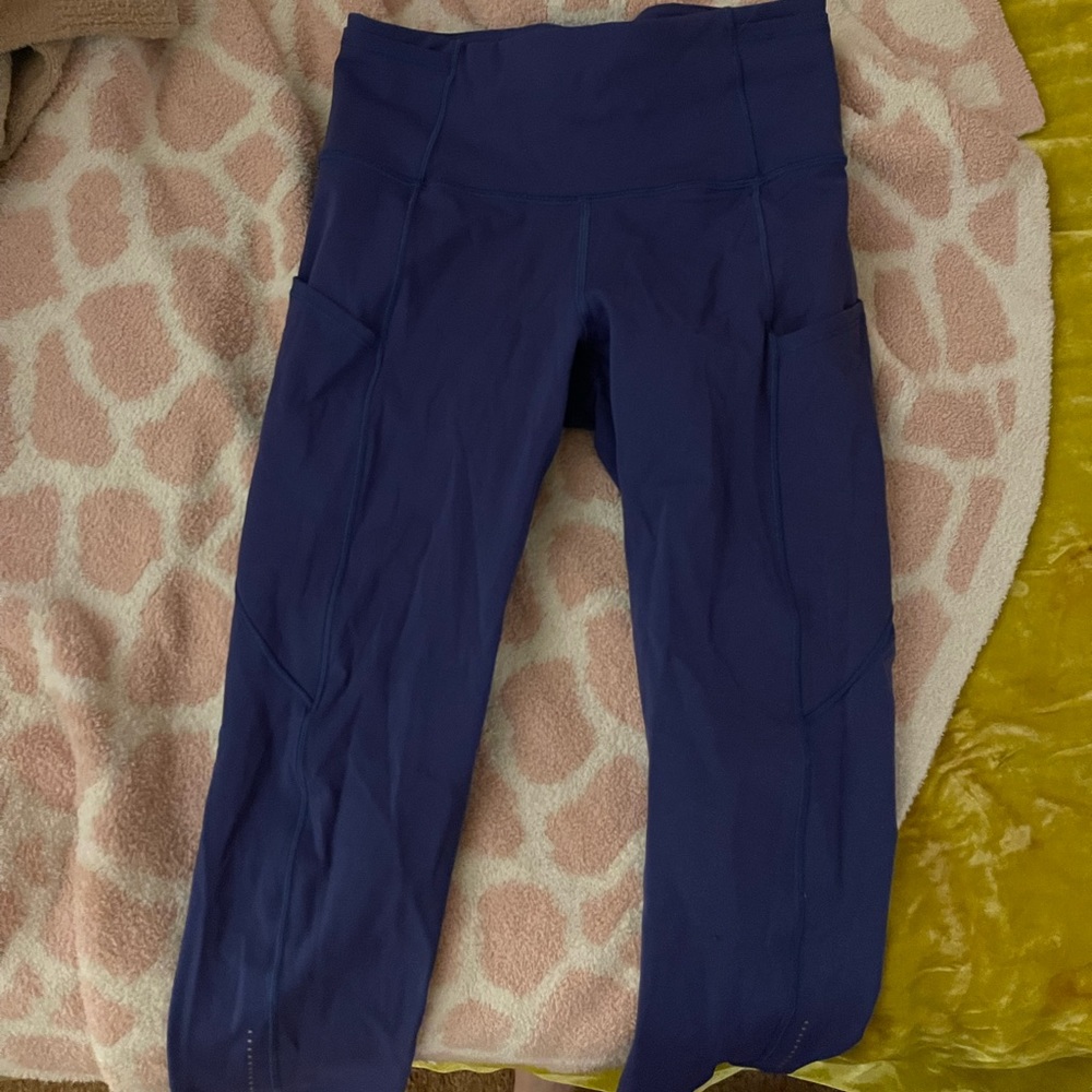 lululemon cropped speed up leggings